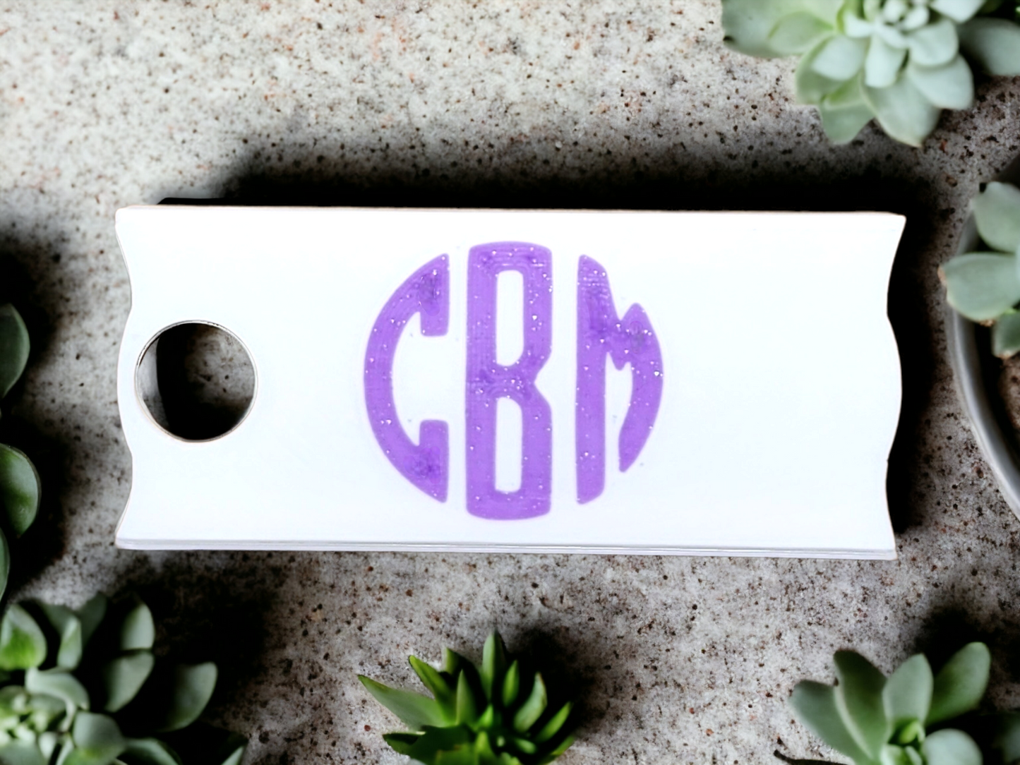 BFDesignz Personalized Monogram Plate Compatible With Stanley H2.0